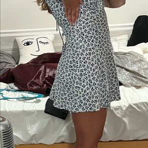 VRG GRL Bellini & Brunch Bias Cut Mini Dress